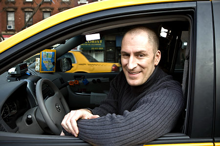 On an average day Ben Bailey drives a yellow cab around New York City 
